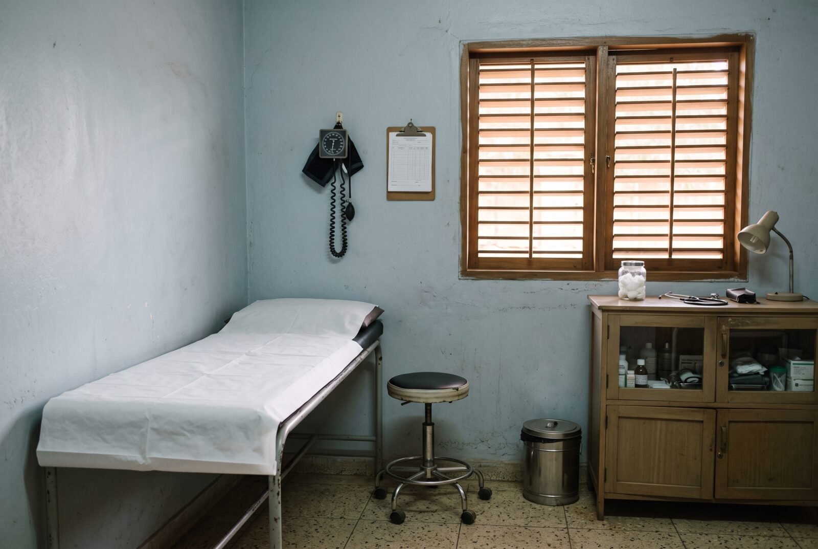 Salle de consultation d'un centre de santé partenaire